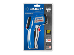 ЗУБР ТермПро-550 -30° +550°С, инфракрасный пирометр, Профессионал (45723-550)