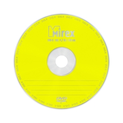 Носители информации DVD-R, 16x, Mirex, конверт/1, UL130003A1C