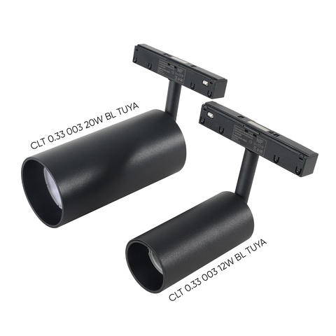 Магнитный трековый светильник Crystal Lux CLT 0.33 003 12W BL TUYA