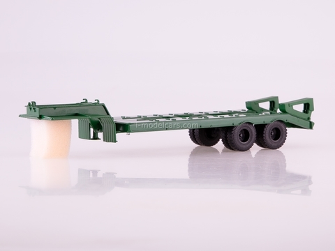 Semitrailer heavy carrier ChMZAP-5523 ​​green 1:43 AutoHistory