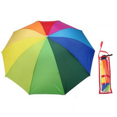 Зонт Радуга механический разноцветный (653116)