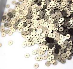 Пайетки плоские 4 мм. Verde salvia (736W)