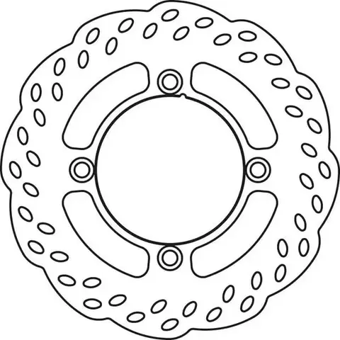 Диск тормозной задний CB/NSS/XL/XRV
