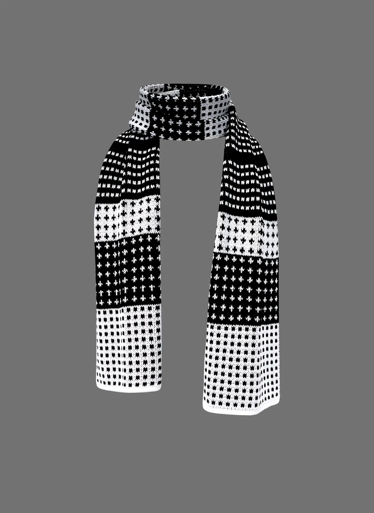 Шарф «Внутри линий»