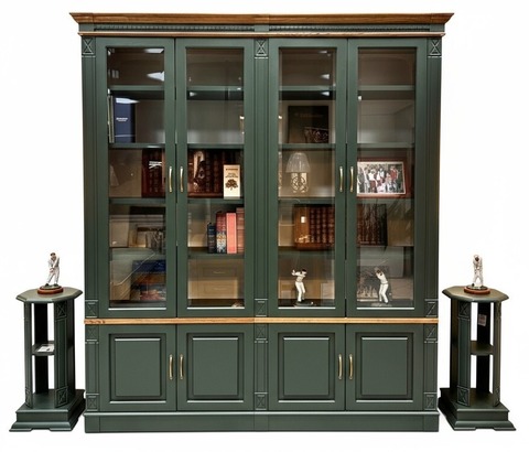 ВЕРДИ Шкаф книжный 4-дверный П3.487.2.04