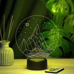 3Д-светильник 