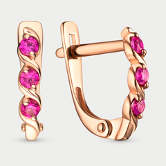 Серьги золотые