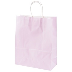 Пакет подарочный M вертикальный крафт, Пастельный микс, 26*33*12 см (Д*В*Ш), 1 шт.