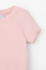 фуфайка  для девочки  КР 301989-1/розовый жемчуг к549