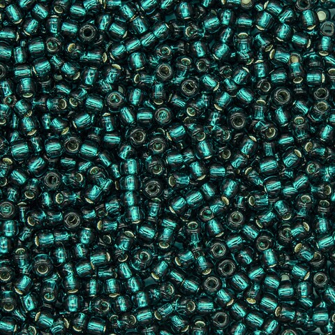 Японский бисер TOHO Round 11/0 (№27BD), с внутренним серебрением, прозрачный