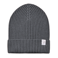 6070-53 Шапка вязаная Бини (графит)