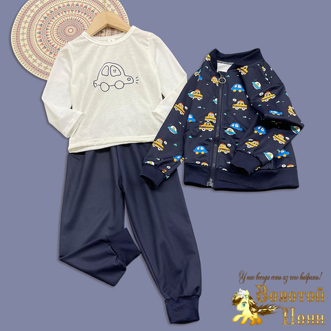 Костюм 3ка мальчику (1-5) 260205-LP546