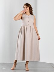 Платье Женский каприз-1 Виотекс БЕЖЕВЫЙ