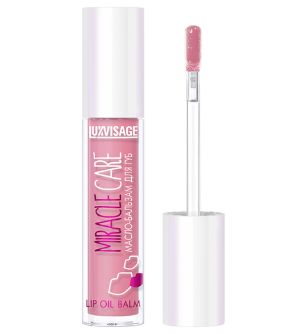 LuxVisage Масло-бальзам для губ MIRACLE CARE тон 105 Berry rose 5,5мл