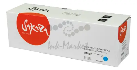 Картридж Sakura 106R01160/106R01164 для XEROX Phaser7760, голубой, 25000 к.