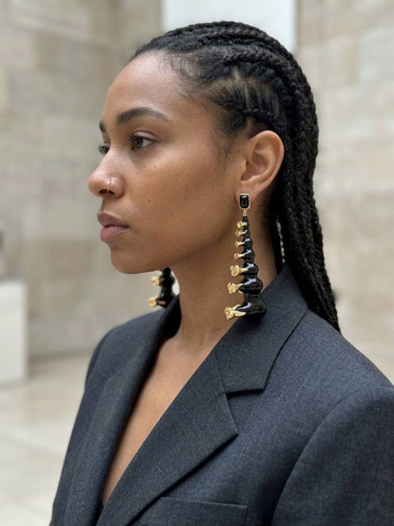 Серьги зубы Скиапарелли / Schiaparelli