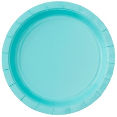 Тарелка бирюзовая 17см 6шт