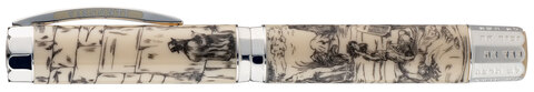 Перьевая ручка Visconti LE The Jewish Bible, Ivory ST, F (Vs-158-52F)