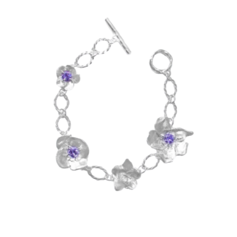 Браслет FLOWER BRACELET PINK (на фото другой цвет)