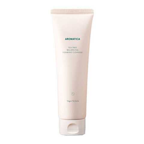 Aromatica Tea Tree Balancing Foaming Cleanser - Пенка для жирной кожи с чайным деревом