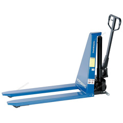 NORDBERG (N3904-10) Тележка (рохля) складская гидравлическая с высоким подъемом 1 т, с полиуретановыми колесами