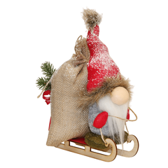 СНЕЖНЫЙ ГНОМ НА САНЯХ 300г