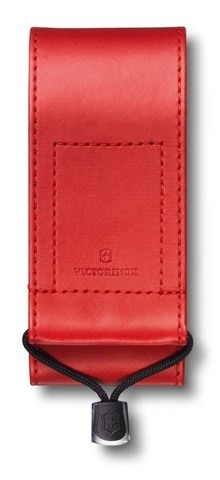 Чехол Victorinox для 111мм толщина 3 ур и SwissTool кожзам красный (4.0482.1)