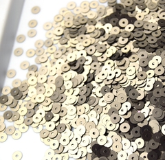 Пайетки плоские 4 мм. Verde salvia (736W)