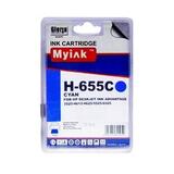 Картридж для (655) HP DJ Advantage 3525, 4615, 5525, 6525 CZ110AE Cyan (14,6ml, Dye) MyInk
