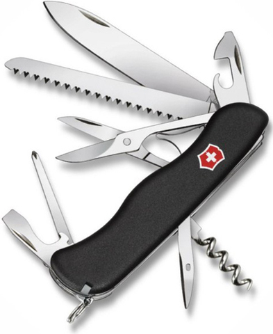 Нож складной Victorinox Outrider, 111 mm, Black (0.9023.3)