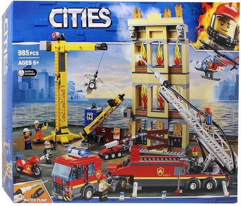 Конструктор Cities 11216 Пожарная станция