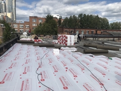 Ремонт кровли Завод Радотехники (г. Екатеринбург, ул. Щорса 7)