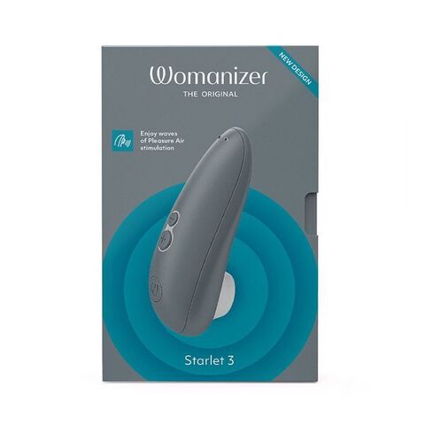 Womanizer Starlet 3 Серый Бесконтактный клиторальный стимулятор