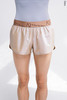 Little low-rise shorts | chameleon_sand