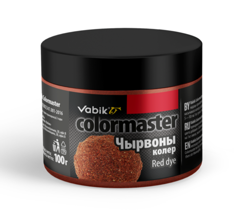 Компонент прикормки Vabik COLORMASTER Красный 100г