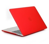 Чехол Hardshell Case для Macbook Air 13,3" (A1369; A1466) (Красный прозрачный)