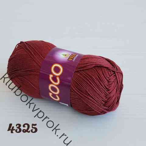 COCO VITA COTTON 4325, Бордо