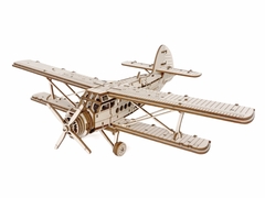 Самолёт Арлан (Lemmo) - Деревянный конструктор, 3D пазл, сборная модель