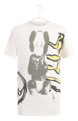 Travis Scott Cactus Jack x Kaws For Fragment Tee "Aged Yellow"