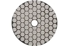 39850 Алмазный гибкий шлифовальный круг 100 мм, Р 30, АГШК (липучка), сухое шлифование, FIT