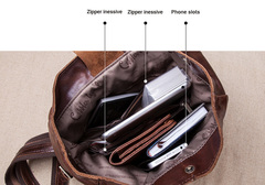 Рюкзак кожаный Cobbler Legend 061