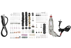 ЗУБР 219 предметов, 130 Вт, набор мини-насадок с гравером (ЗГ-130ЭК H219)