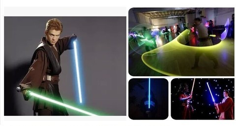 Star Wars Lightsaber Led Flashing Light Sword