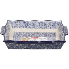 Форма для выпечки керам, 25х39 см, прямоуг, син, Atribute, Eclipse blue, ABK103-SRT-B