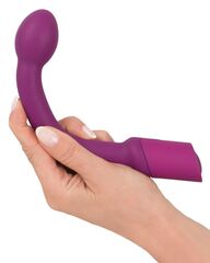 Фиолетовый вибратор G-точки G-SPOT VIBRATOR - 22 см. - 