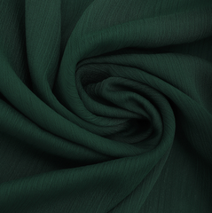 Шифон крэш, 75 гр/м2, 145 см, изумрудный