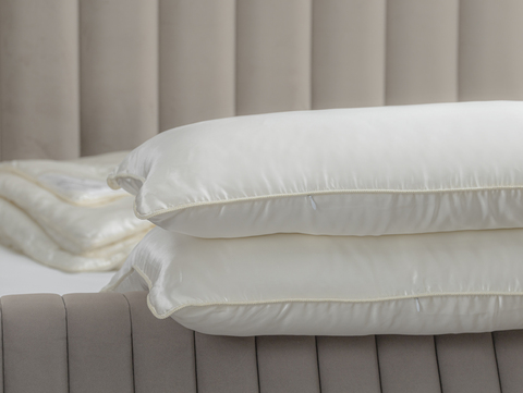Подушка шелковая средняя 50x70 Luxe Dream Luxury Silk Ivory