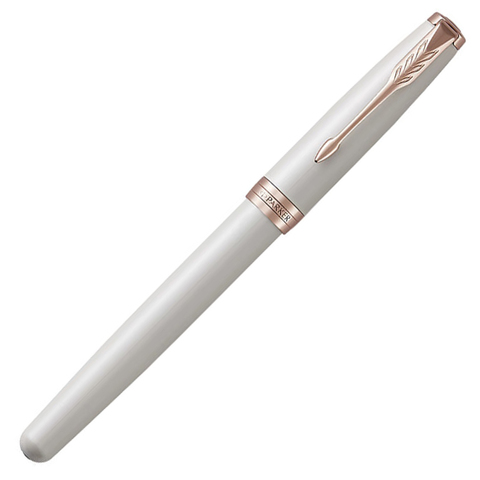Ручка перьевая Parker Sonnet Premium, F540 Pearl PGT, F (1931552)