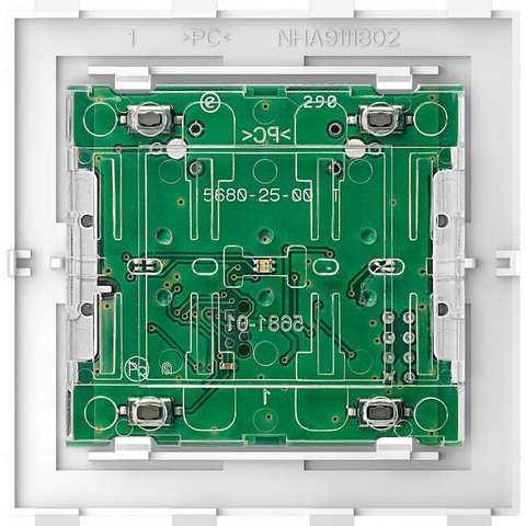 Модуль однокнопочный Wiser BLE PlusLink. Merten D-Life System Design. MTN5113-6000