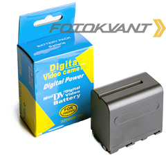 Fotokvant NP-F970 аккумулятор емкостью 7800mAh